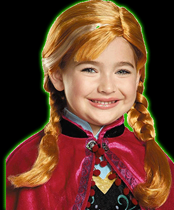 CLEARANCE! Disneys Frozen: Anna Wig WAS: $24.99 NOW: $15.99