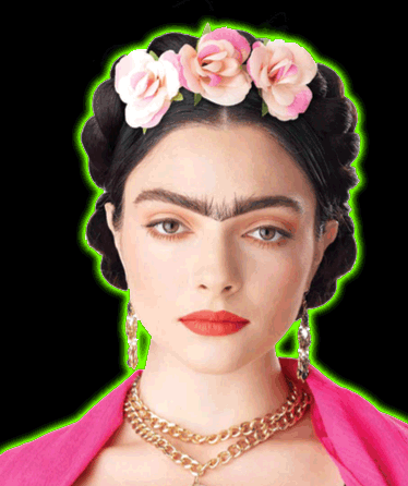 Frida Braid with 3 Piece Clip-in Flowers