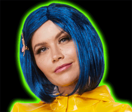 Coraline Adult Wig