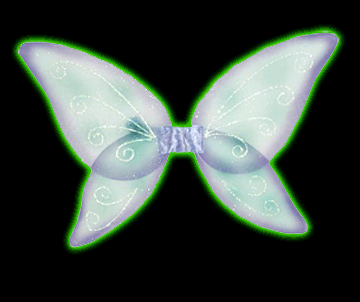 Child fairy wings Purple