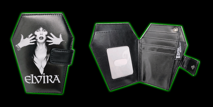 Elvira Coffin Wallet Classic Logo