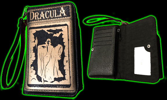 Dracula book wallet