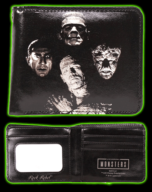 Universal Monster Band Billfold Wallet