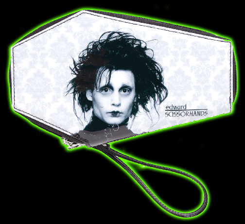 Edward Scissorhands Coffin Wallet