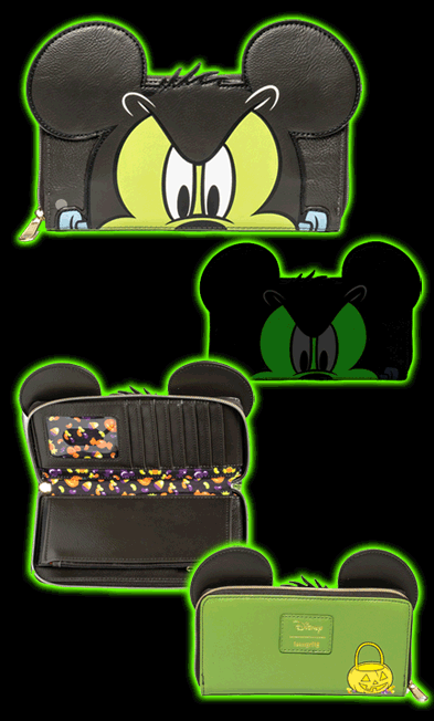 Mickey Mouse Frankenstein Cosplay Wallet