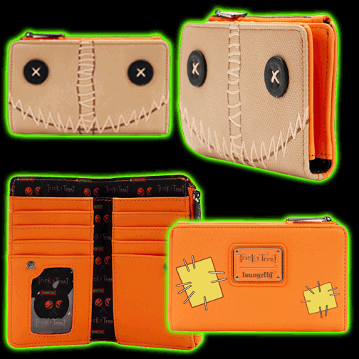 Loungefly Trick Or Treat Sam Cosplay Flap Wallet