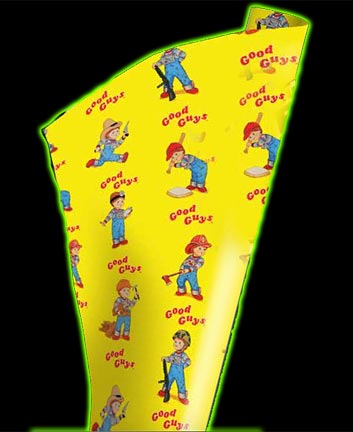 Childs Play Chucky Good Guys Wrapping Paper