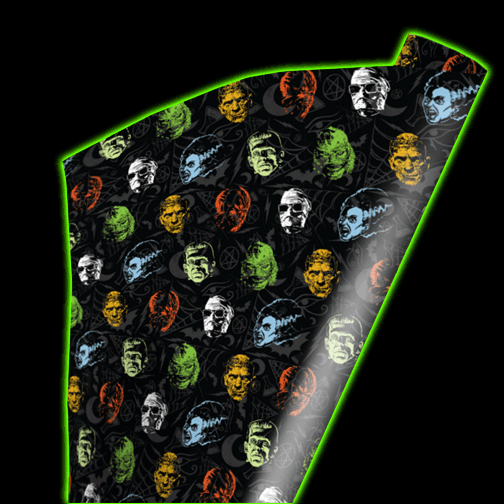 UNIVERSAL MONSTERS - MONSTER WRAPPING PAPER