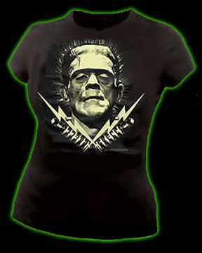 Frankenstein with Electrodes Women's t-shirt