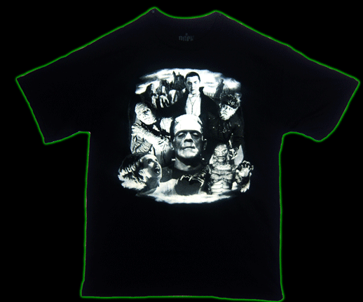 Universal Monsters Collage Tee-Shirt