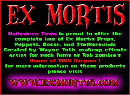 Ex Mortis Stalkarounds, Stalkabouts, haunted House props
