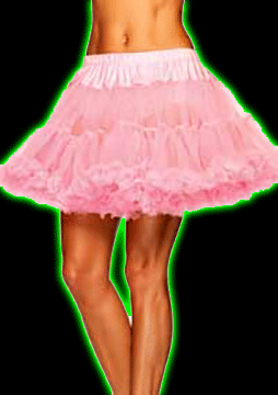 Pink Layered Tulle Petticoat