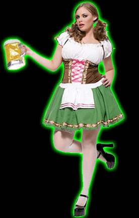 Gretchen Womens Plus Size Costume