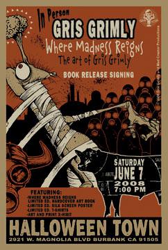 Gris Grimly Book Release Signing & Art Show 2008