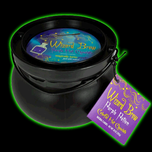 Wizard Brew Purple Hot Chocolate Cauldron