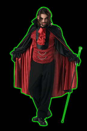 Halloweentown Store: Count Bloodthirst Mens Costume