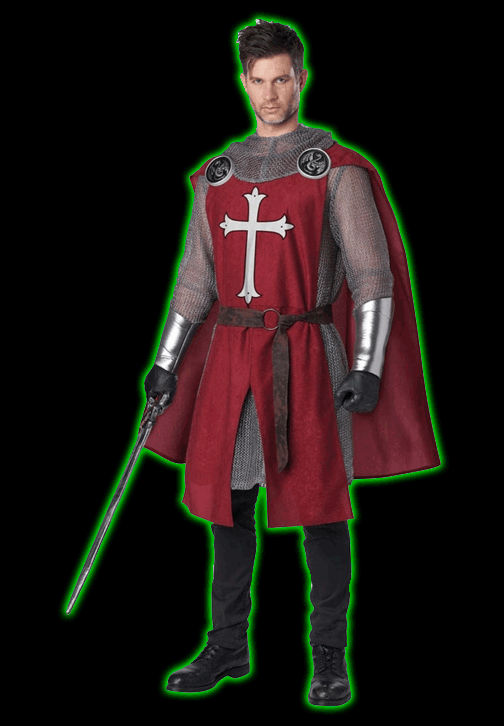 KNIGHTS SURCOAT ADULT COSTUME