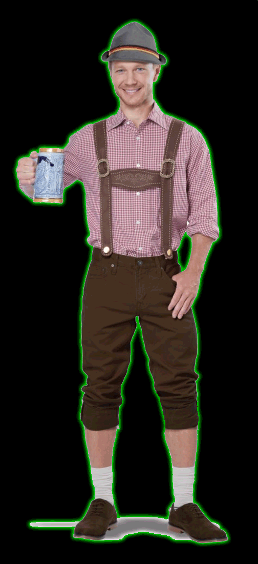 LEDERHOSEN ADULT KIT cc