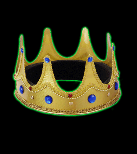 Halloweentown Store: Plastic Kings Crown