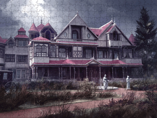 WINCHESTER MYSTERY HOUSE- 500 PIECE JIGSAW PUZZLE