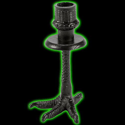 Crow Foot Candle Holder