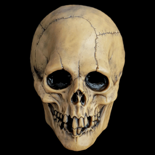 AGED VOODOO SKULL MASK