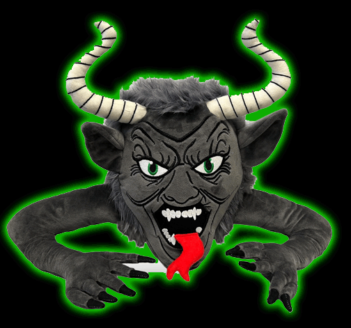 Krampus Stuffed Tree Topper