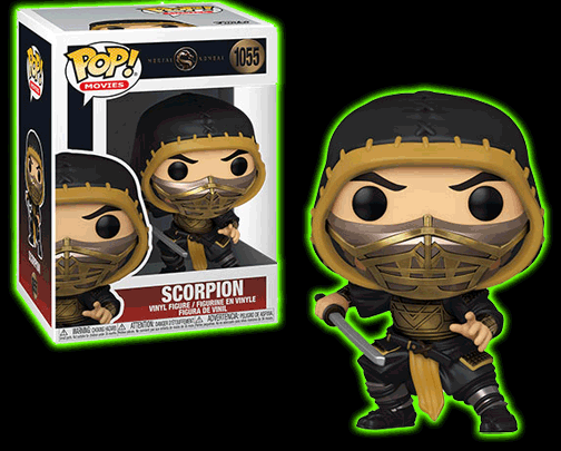 POP Movies: Mortal Kombat - Scorpion (Metallic)