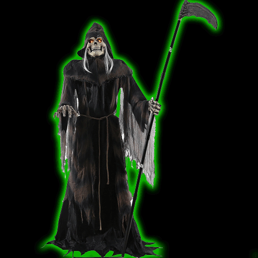 6' Lunging Reaper Animated Prop