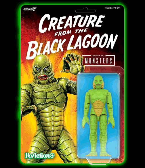 CREATURE FROM THE BLACK LAGOON WAVE 1 REACTION FIGURE 2025