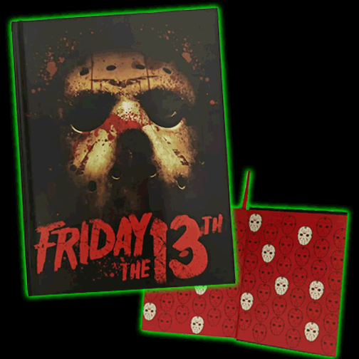 Friday the 13th Killer Mask Hard Cover Journal