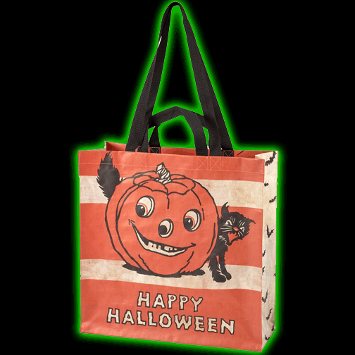 Vintage Halloween Market Tote
