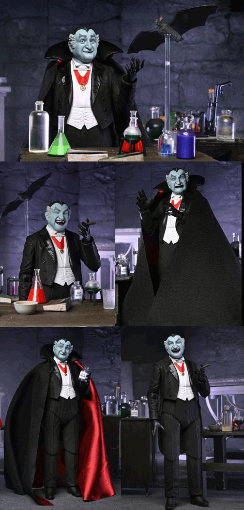 The Munsters TV Series Ultimate Grandpa Munster 7 inch Figure