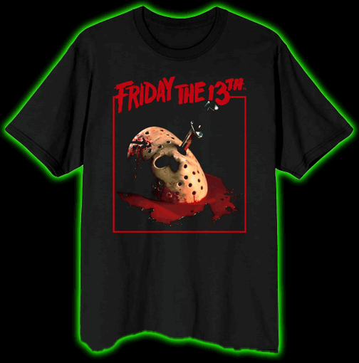 Friday the 13th Jason Bloody Mask T Shirt