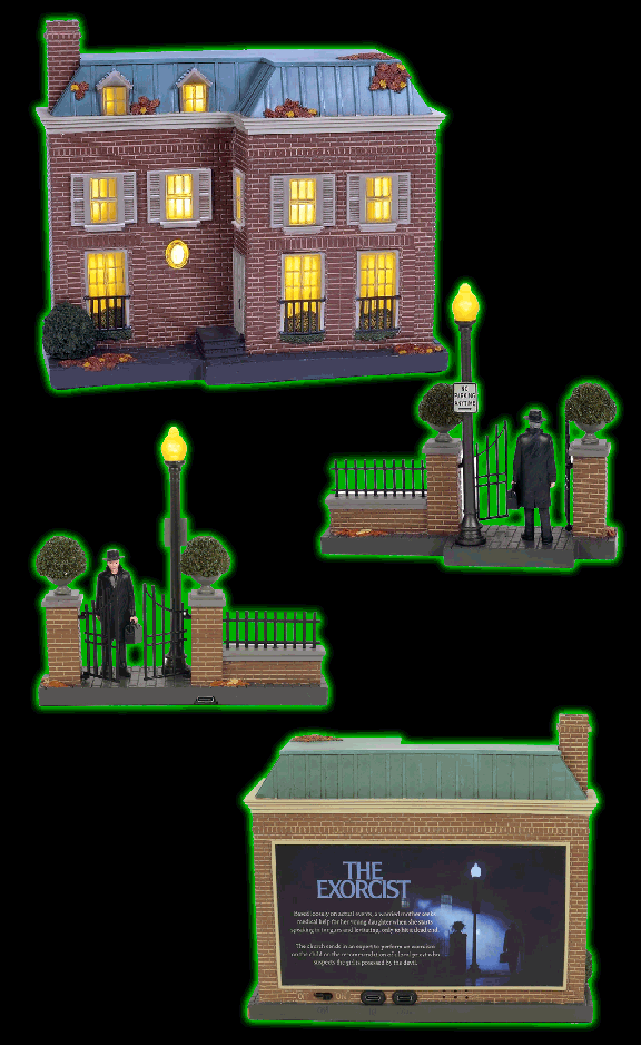 The Exorcist House Lighted Miniature